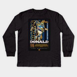 Aaron Donald 99 Kids Long Sleeve T-Shirt